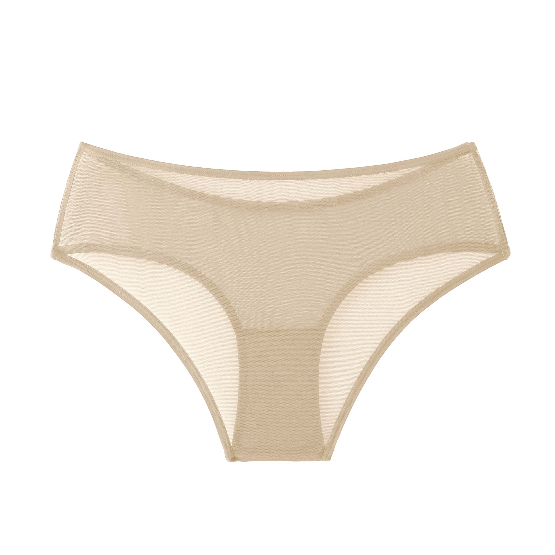 The Julie Everyday Sheer Mesh Hipster in MET (Light Nude) | Amour Caché Lingerie