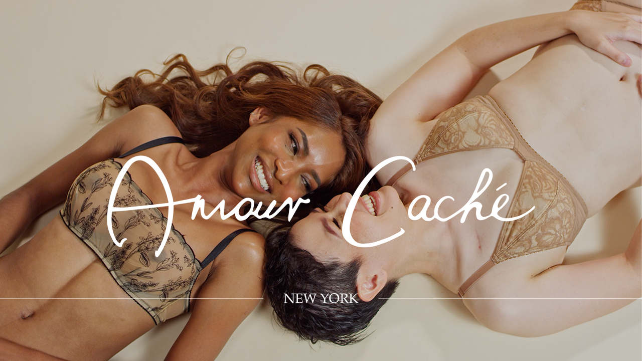 Load video: An introduction to Amour Caché lingerie and how we make our luxurious lingerie for all walks of life